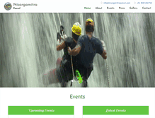Tablet Screenshot of nisargamitrapanvel.com